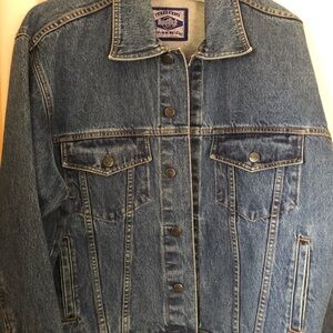 Vintage Classic Blue Denim Jacket bought in London